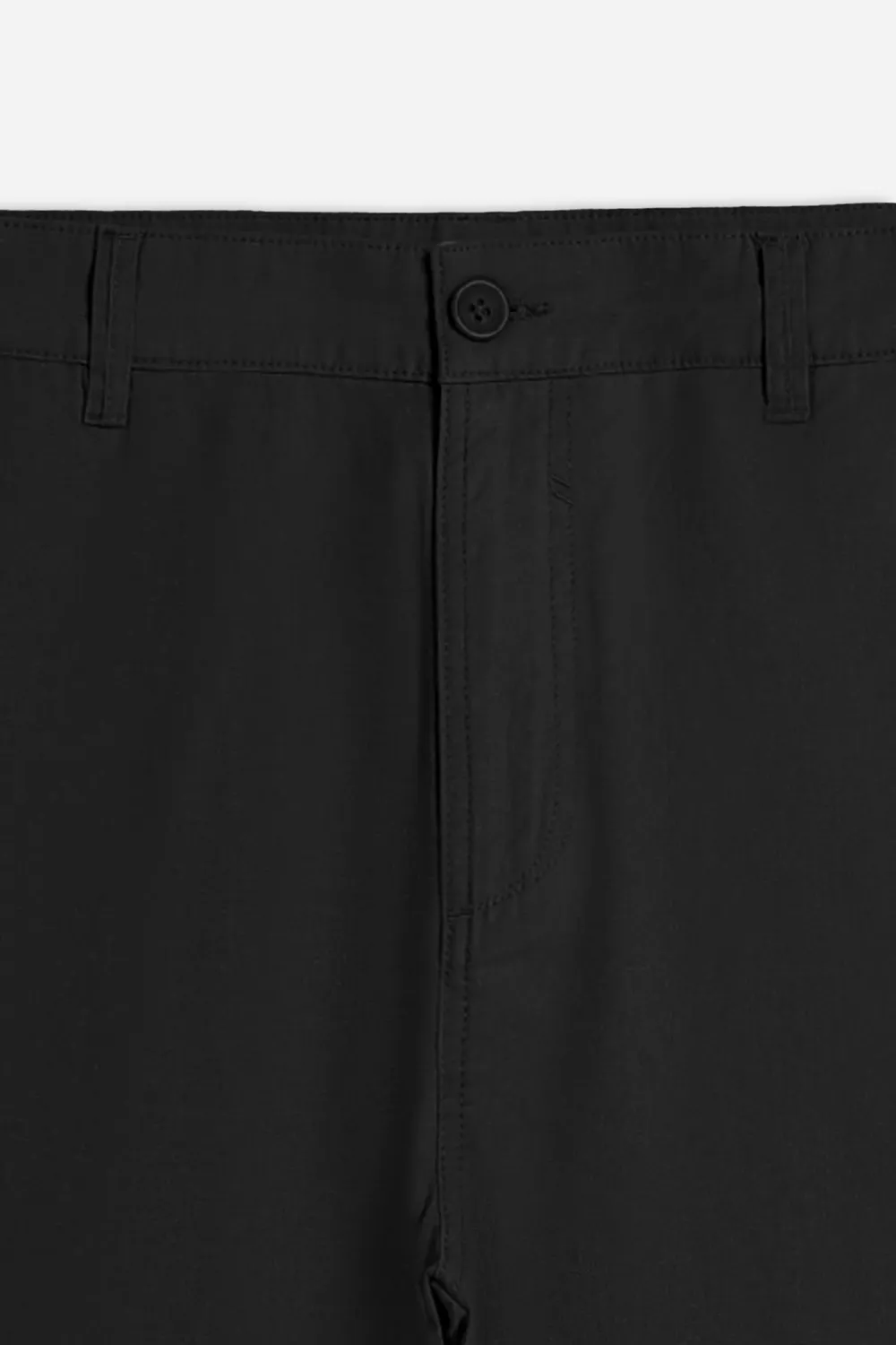 Sonny Bono Chinos Basic Pantaloni Nero Cotone