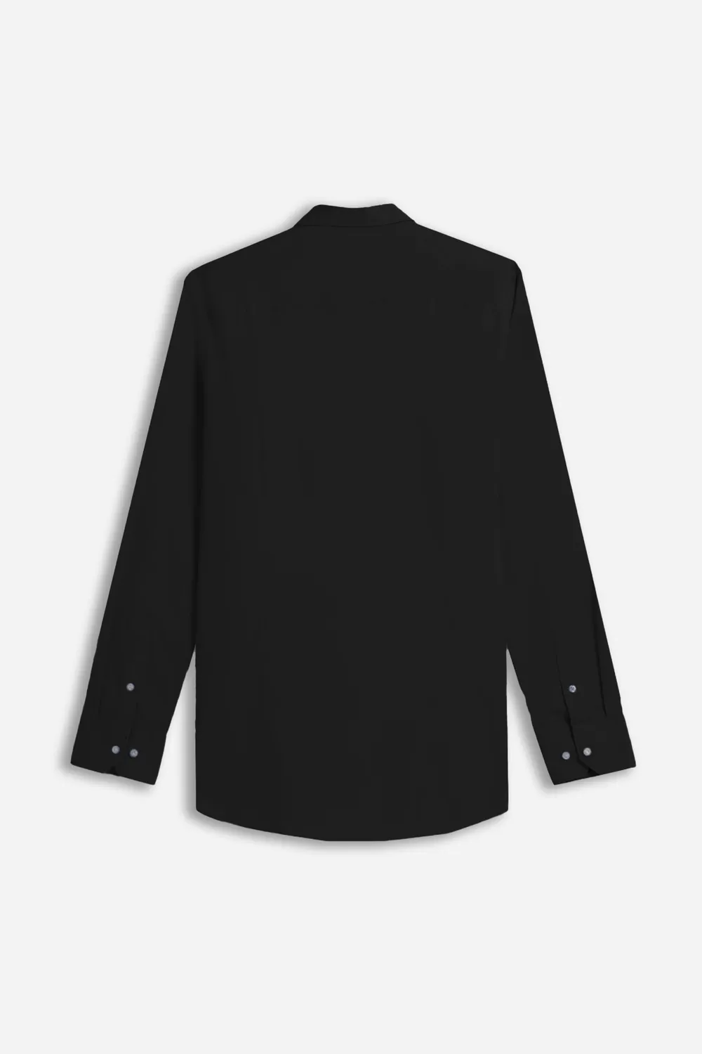 Sonny Bono Camicia Stretch Basic Nero Ufficio