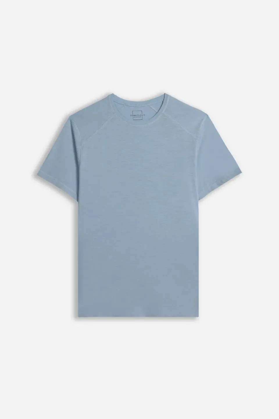 Sonny Bono Basic Slub T-shirt Girocollo Polvere Cotone