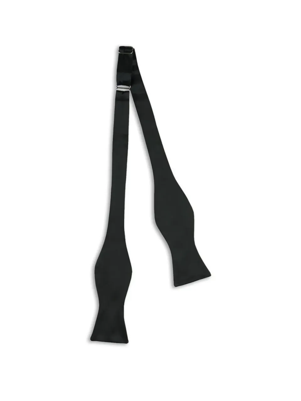 Caruso papillon da annodare seta nero