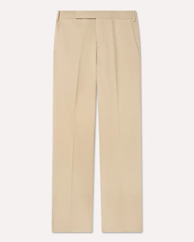 Lardini Pantalone senza pieghe twill cotone