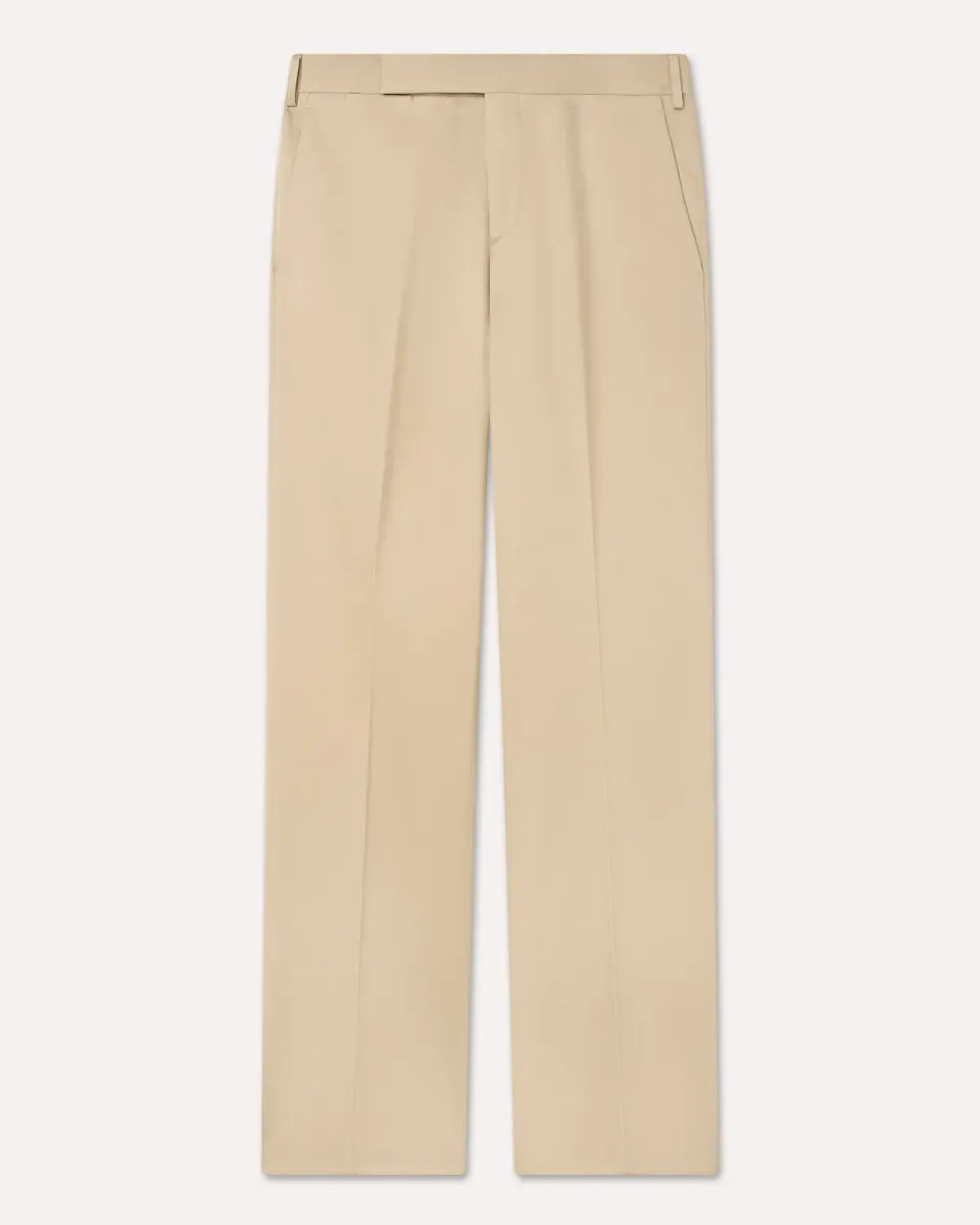 Lardini Pantalone senza pieghe twill cotone