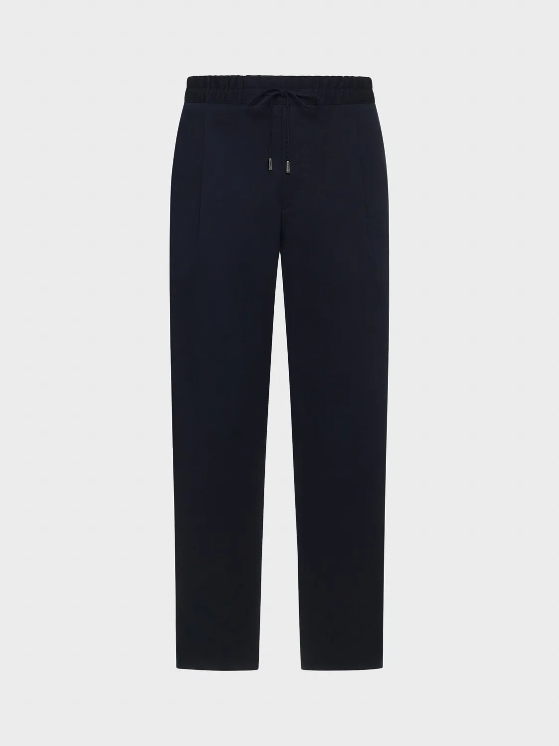Caruso Pantalone Jogger Uomo Cotone Lavato Blu
