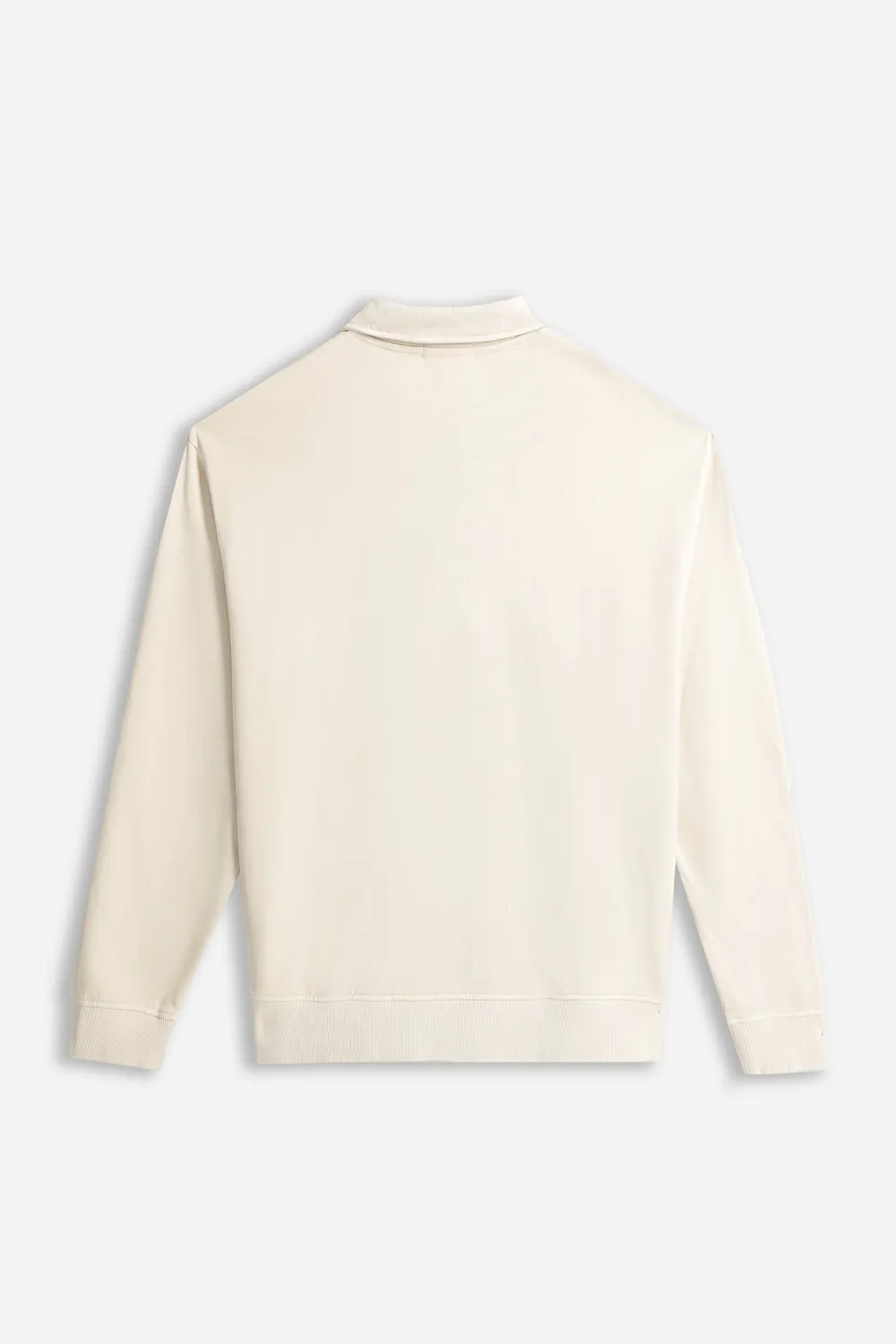 Sonny Bono Collo Camicia Felpa Beige Chiaro Cotone