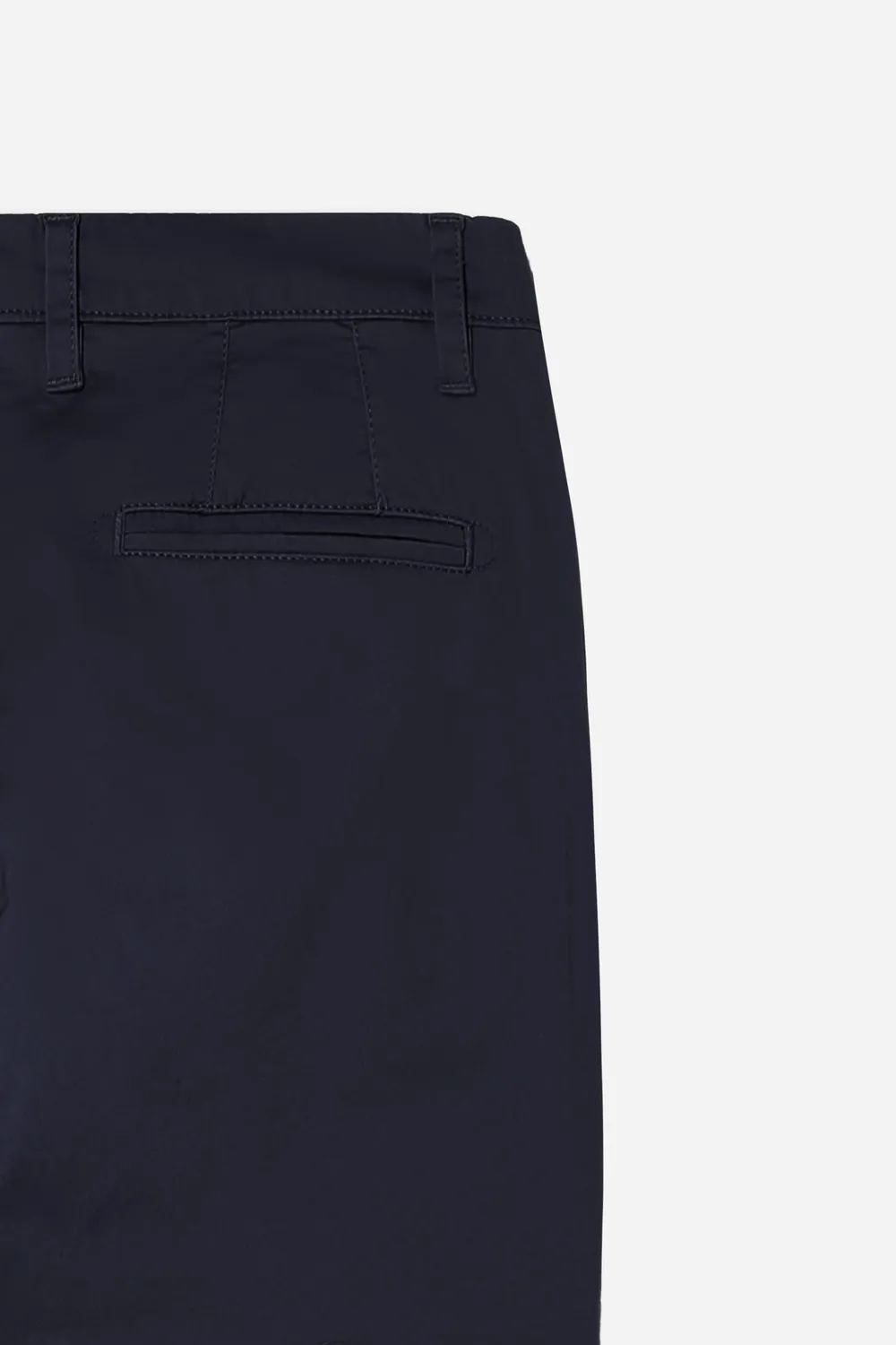 Sonny Bono pantalone chino basic bleu cotone