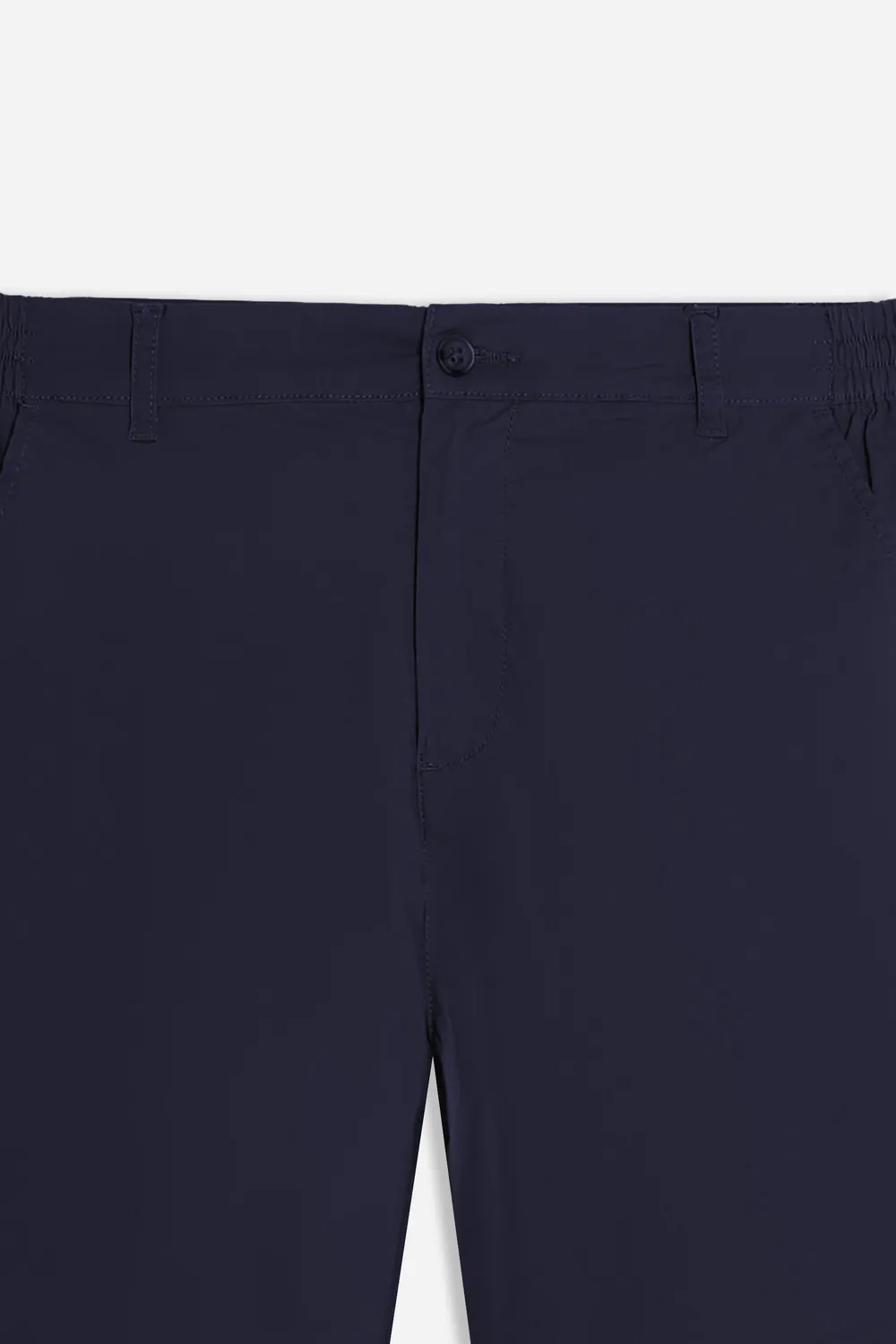Sonny Bono pantalone twill bleu elastico fianchi