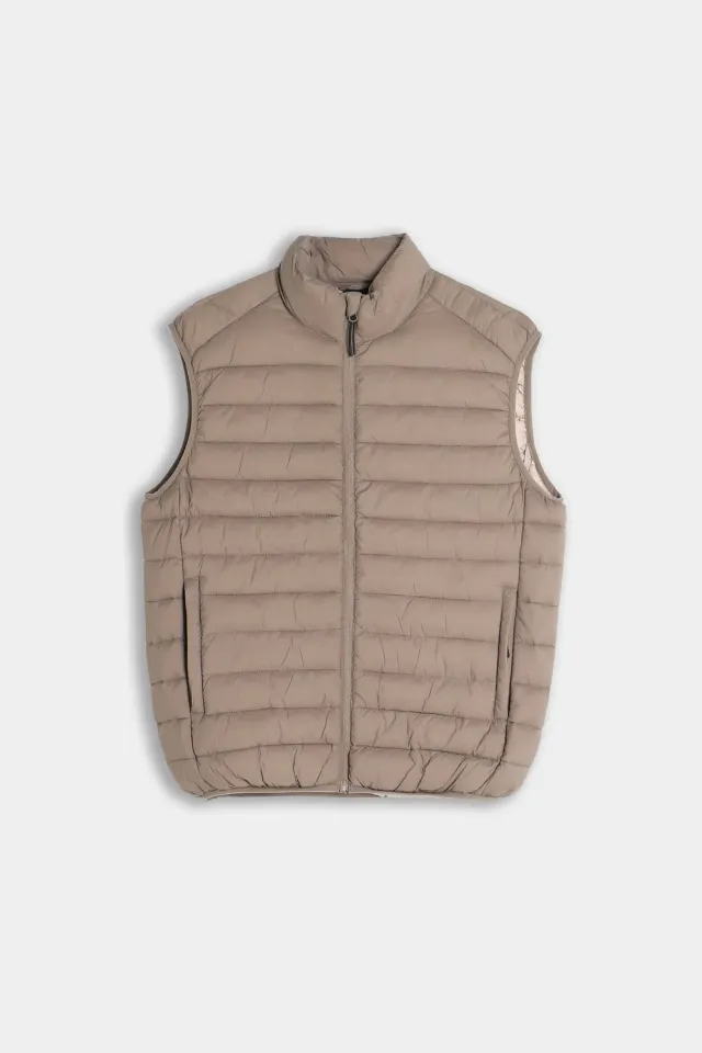 Sonny Bono NF 05700GB 326 gilet trapuntato tortora leggero