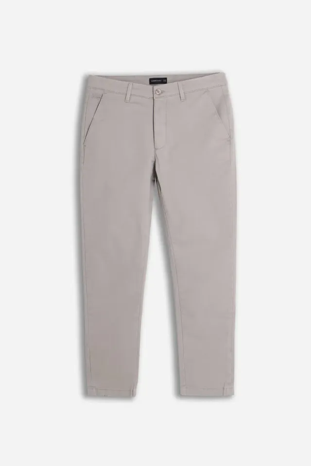 Sonny Bono pantalone chino basic tortora
