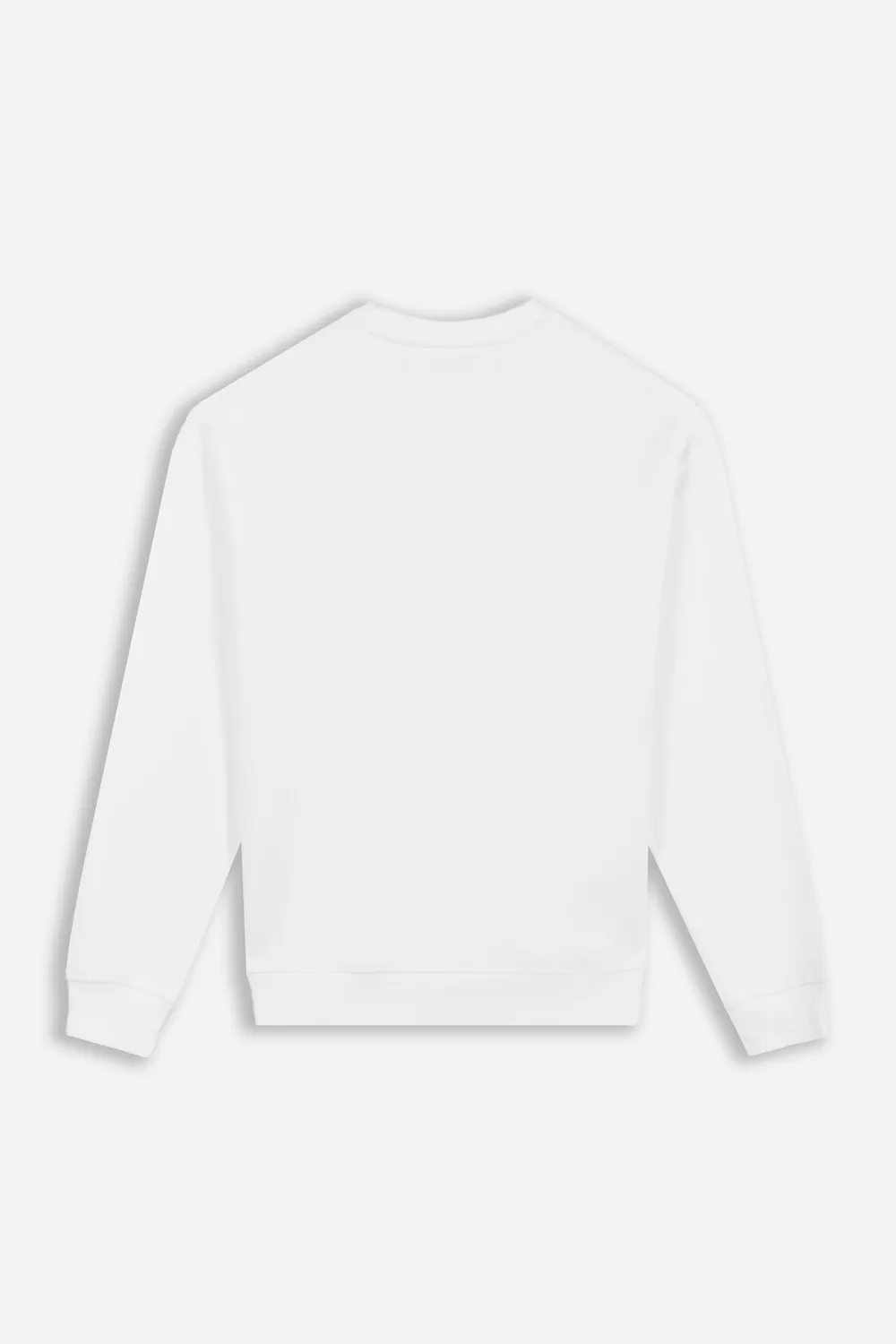 Sonny Bono Felpa Girocollo Logo Panna Cotone