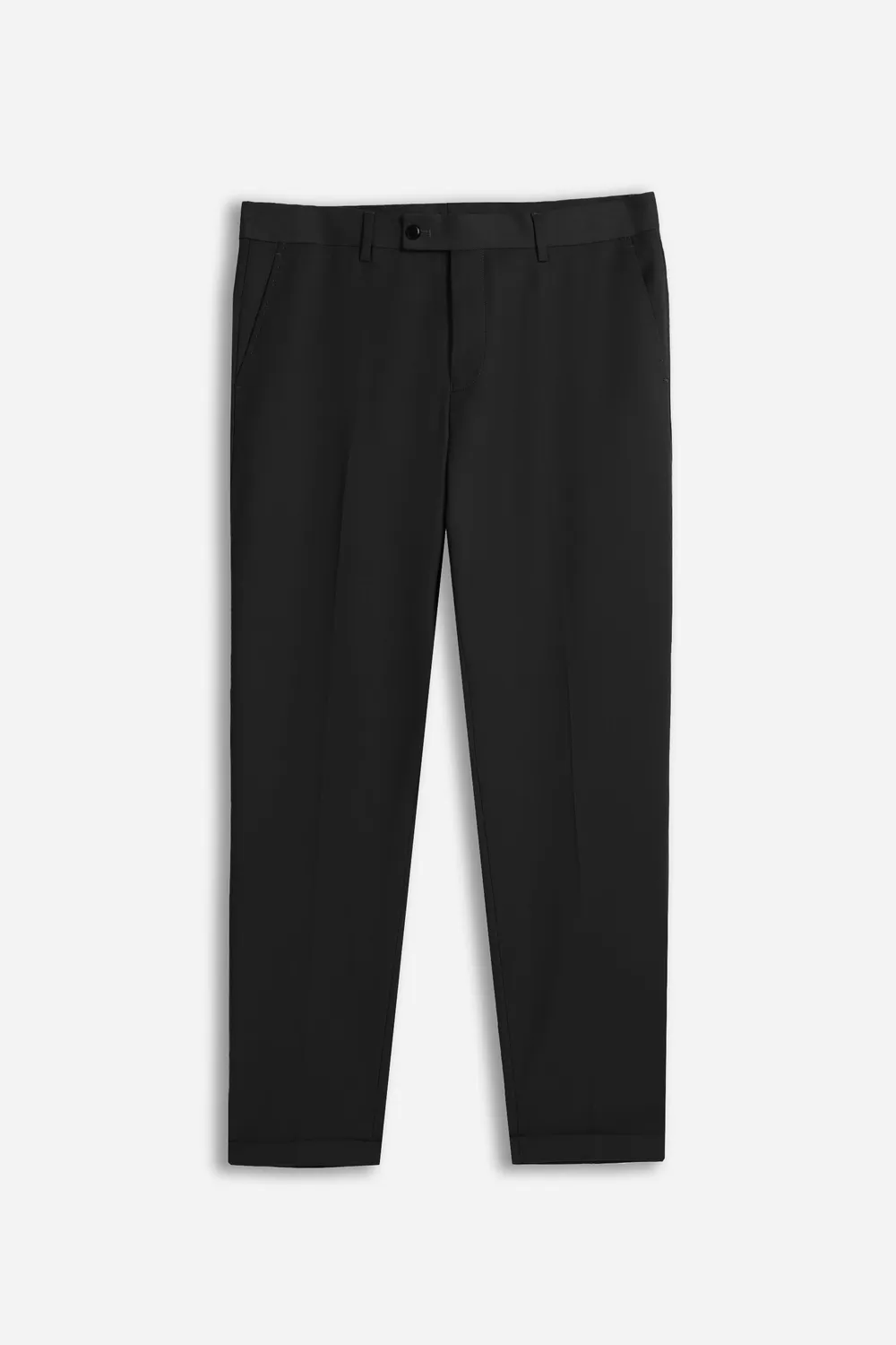 Sonny Bono Pantaloni da Abito Slim Fit Nero