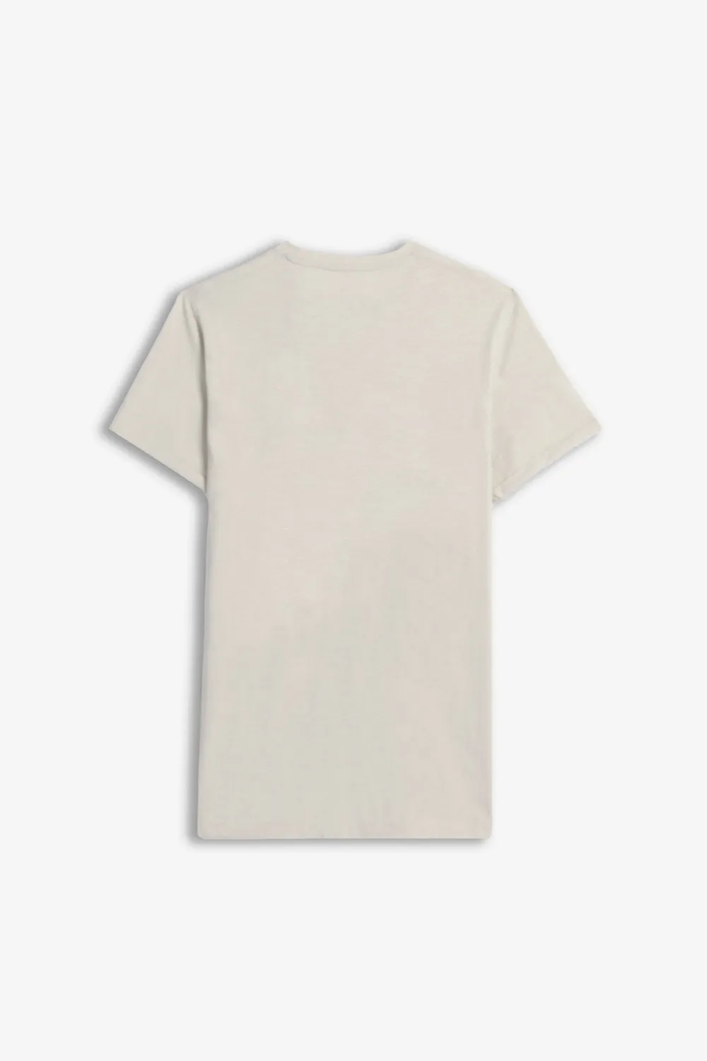 Sonny Bono T-Shirt Slub taschino beige chiaro cotone