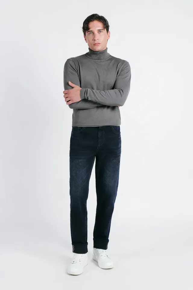 Sonny Bono Loose Fit Jeans Blublack Gamba Dritta