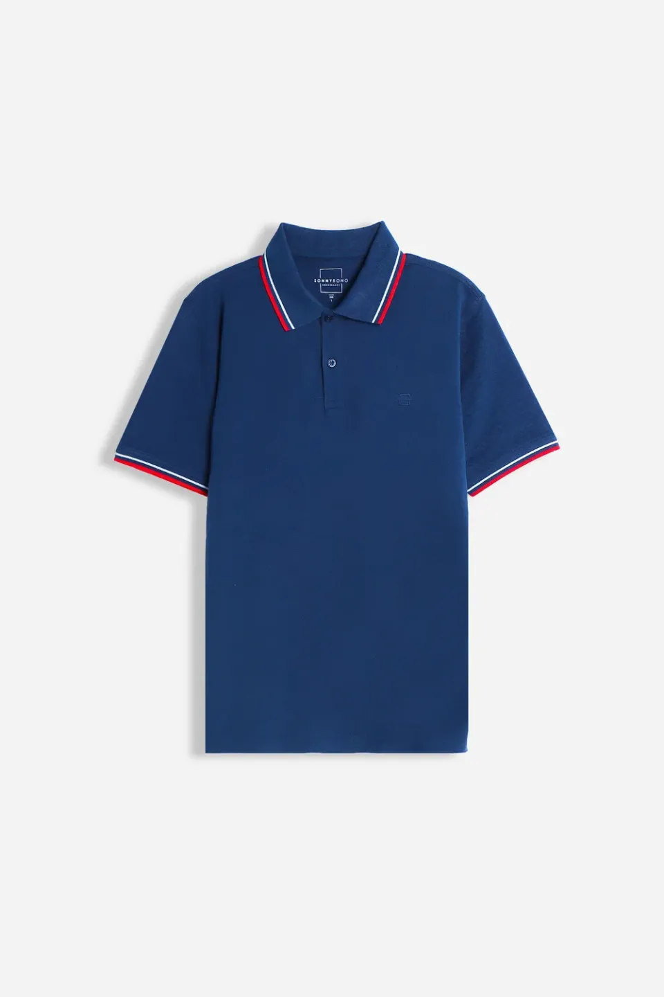 Sonny Bono Polo in piquet basic royal sportiva