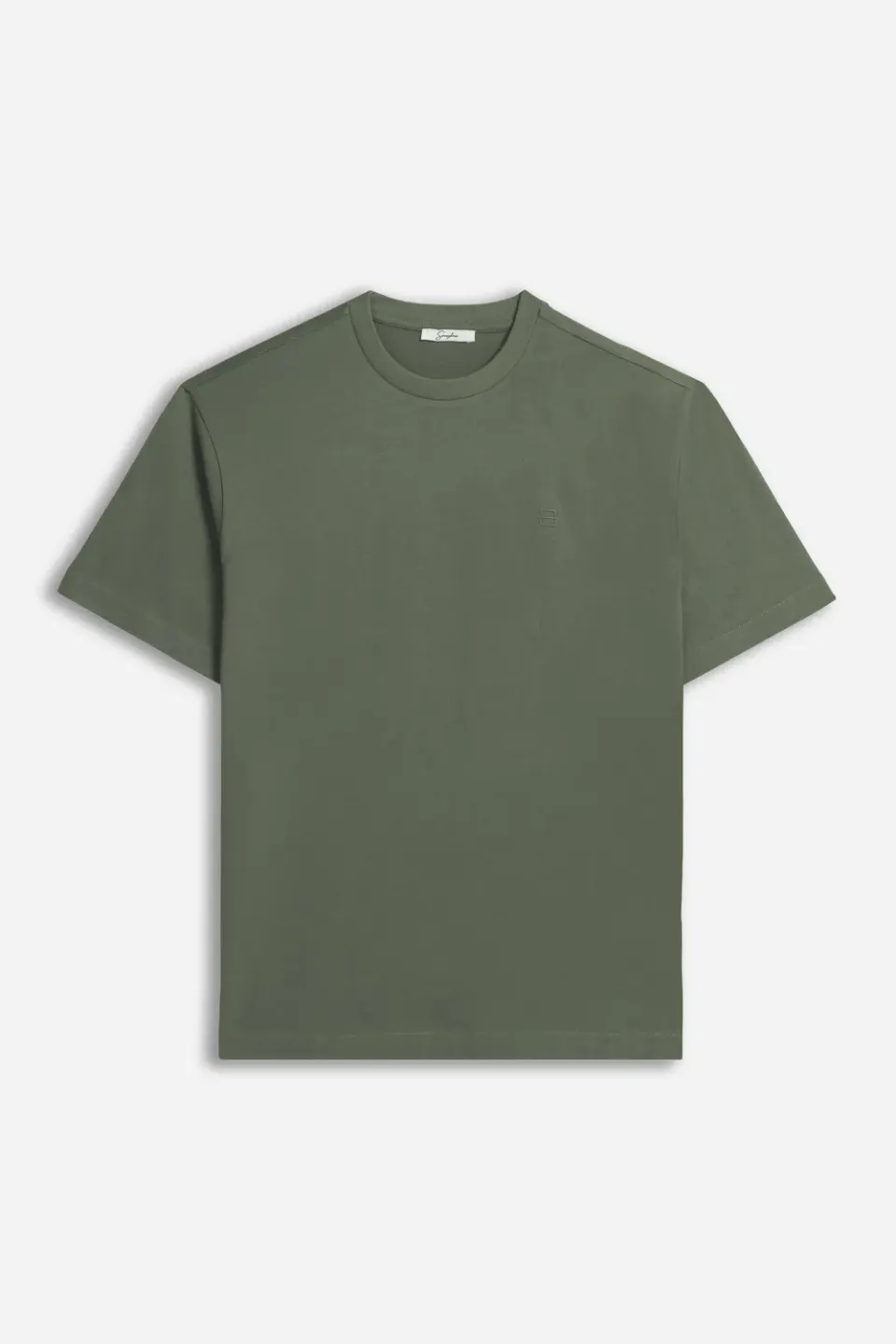 Sonny Bono Logo t-shirt verde militare cotone