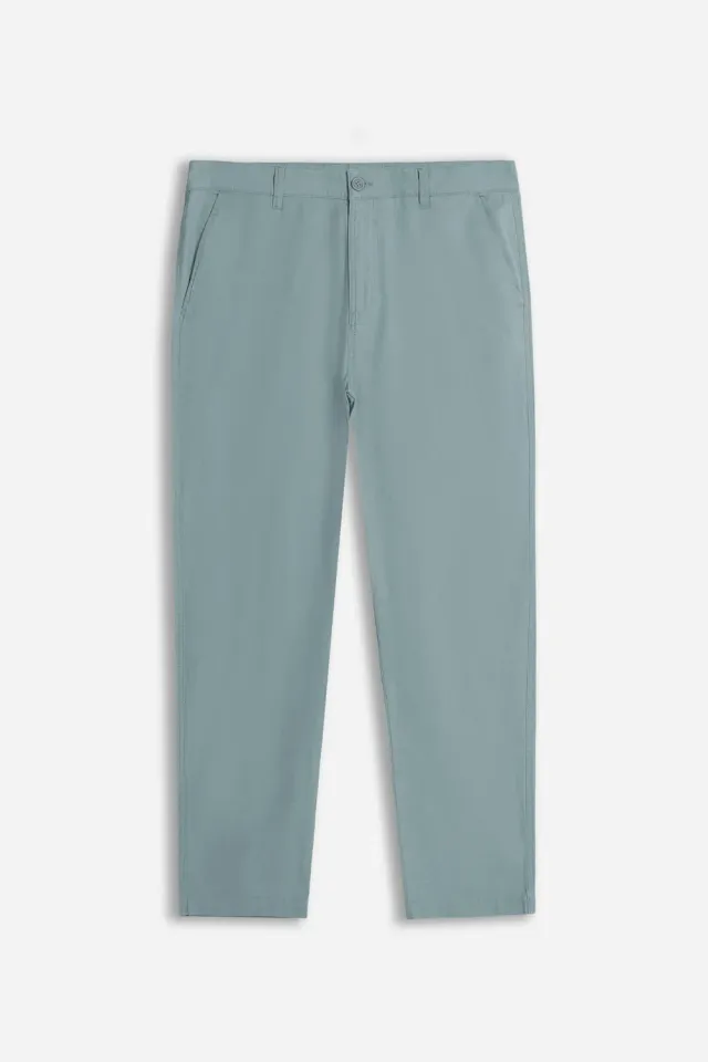 Sonny Bono Basic pantaloni chinos polvere in cotone