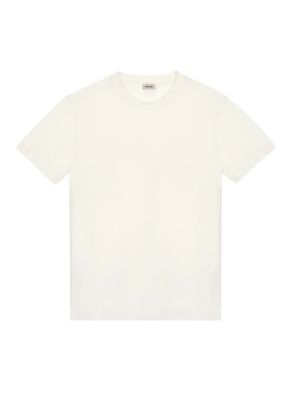 Paoloni T-shirt Jersey Cotone Bianco girocollo