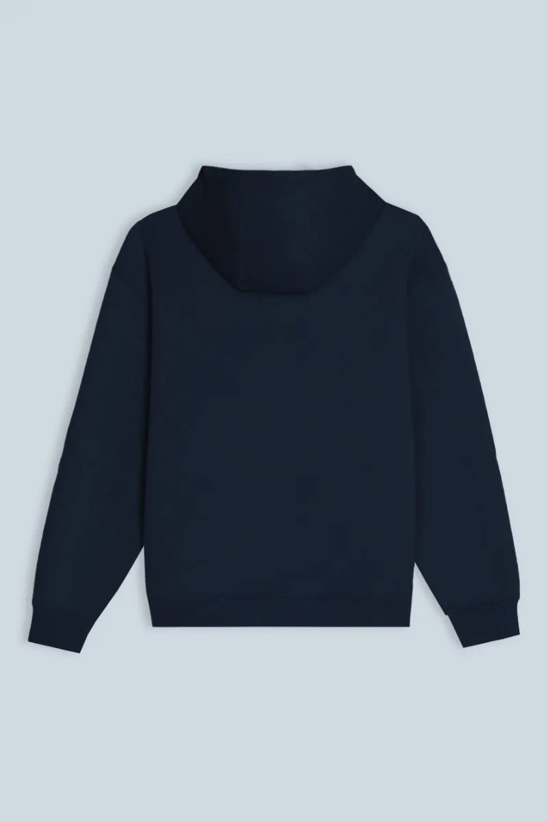 Sonny Bono Comfort Fit felpa con cappuccio blu