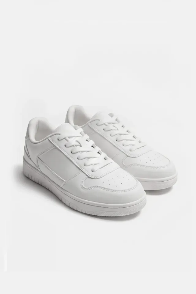 Sonny Bono Basic Sneakers Bianco Stringate