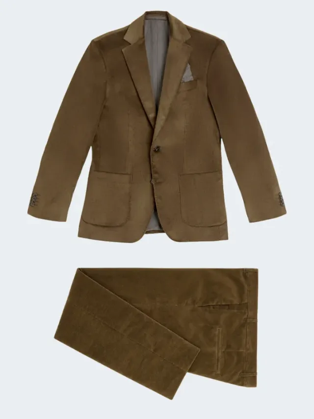 Sand 2590 Star Napoli completo velluto marrone
