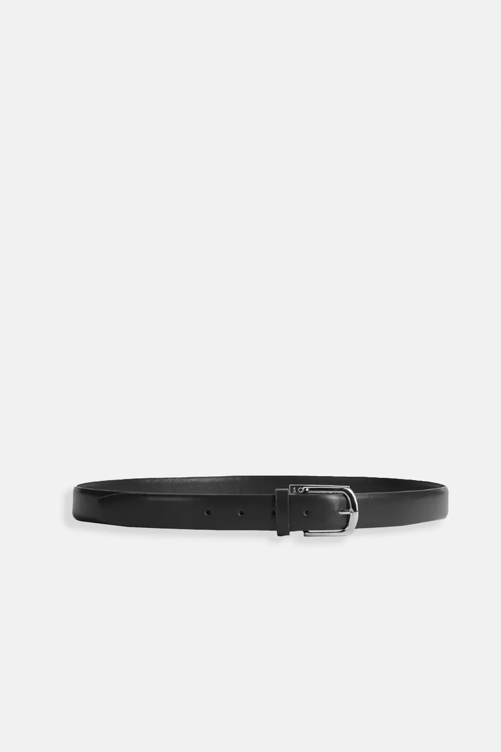 Sonny Bono Cintura Classic Effetto Pelle Nero
