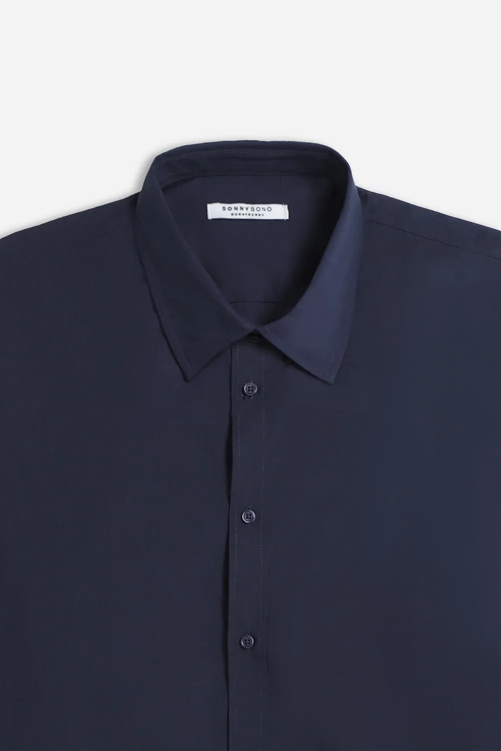 Sonny Bono VG 02806CM 325 camicia bleu collo italiano