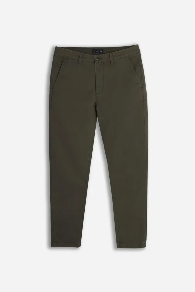 Sonny Bono Basic Pantalone Chino Moro Classico