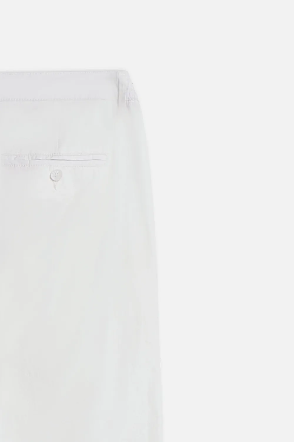Sonny Bono pantalone leggero popeline bianco elasticizzato
