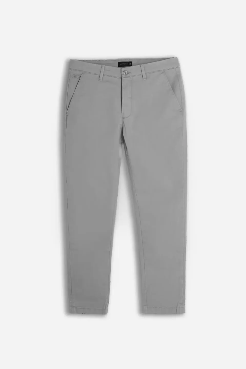 Sonny Bono Basic pantalone chino grigio medio