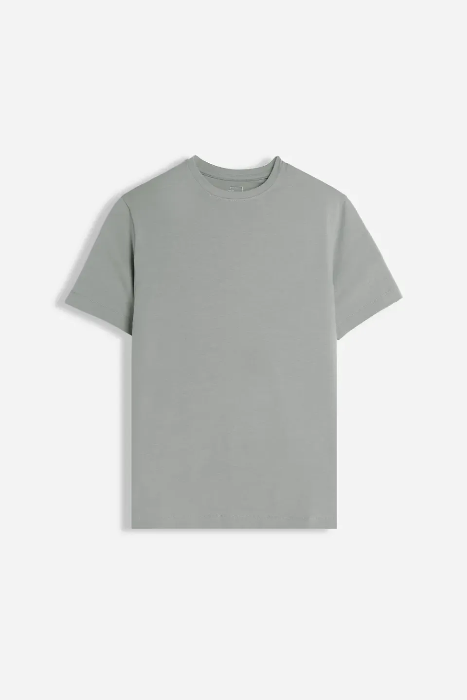 Sonny Bono T-Shirt Girocollo Basic Stretch Grigio Scuro