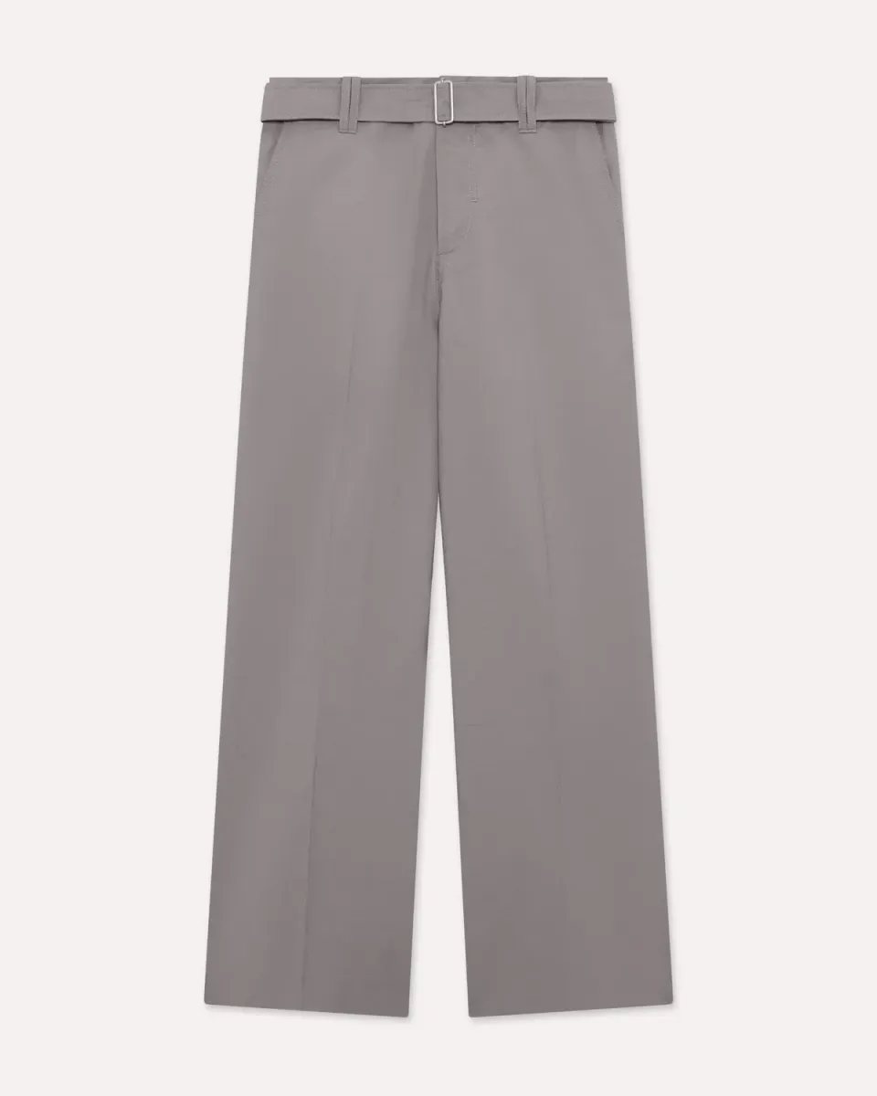 Lardini Capsule pantalone grigio seersucker leggero