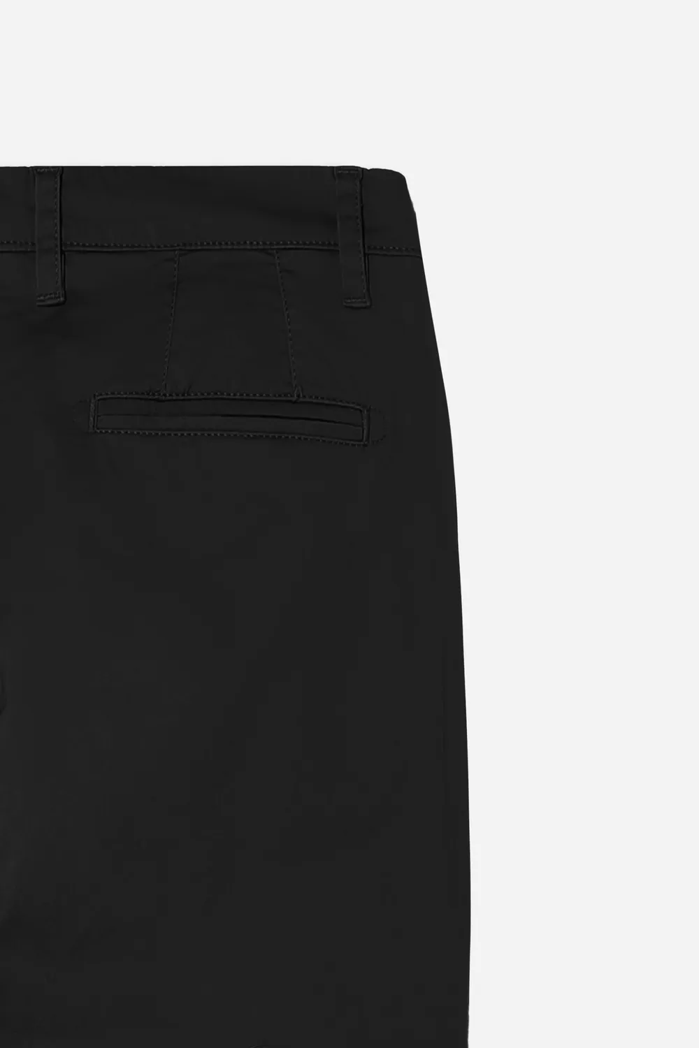 Sonny Bono Basic pantalone chino nero cotone