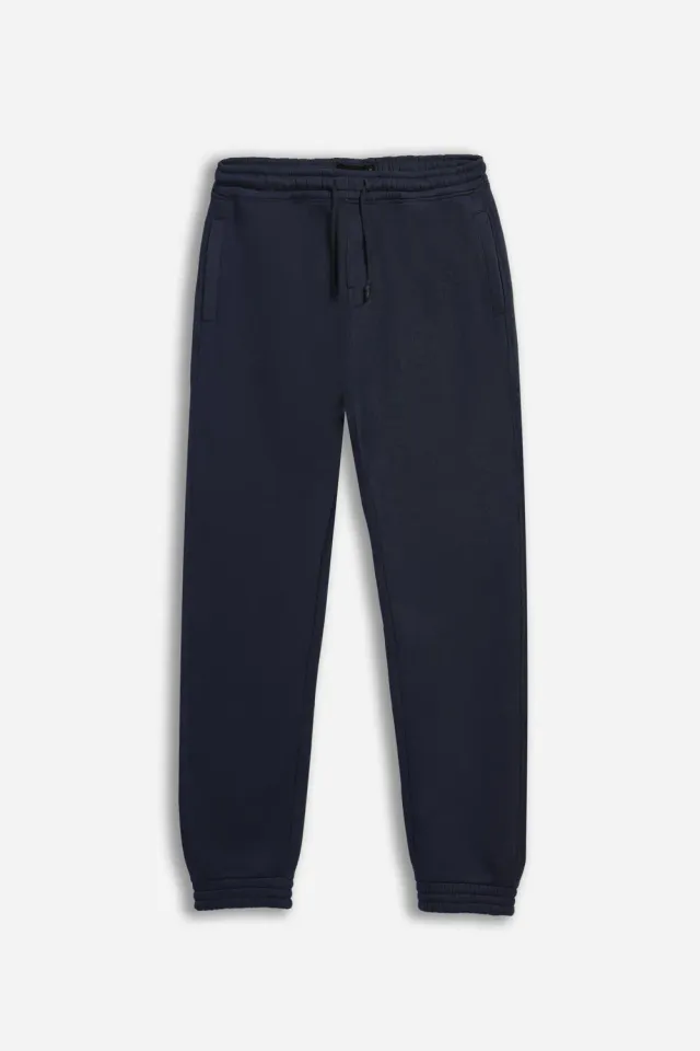 Sonny Bono Pantalone Jogger in Felpa Bleu