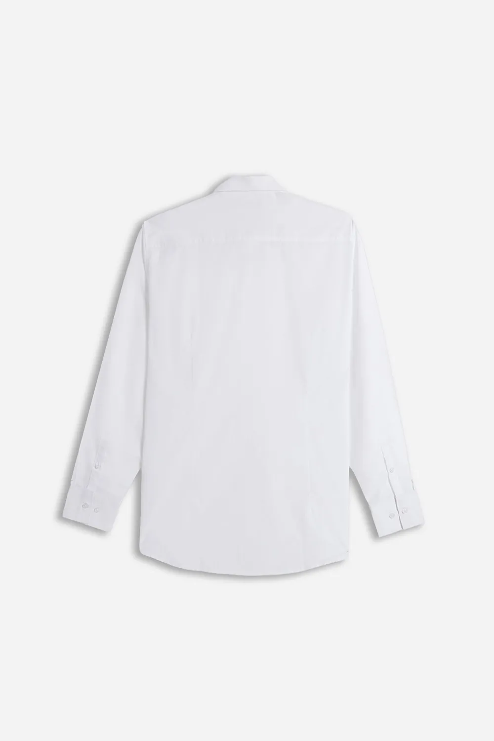 Sonny Bono camicia basic stretch bianco cotone elastan