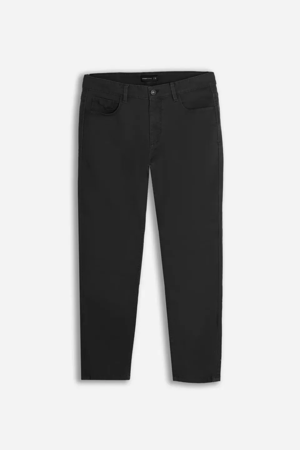 Sonny Bono 5 Tasche Basic pantalone nero gabardina