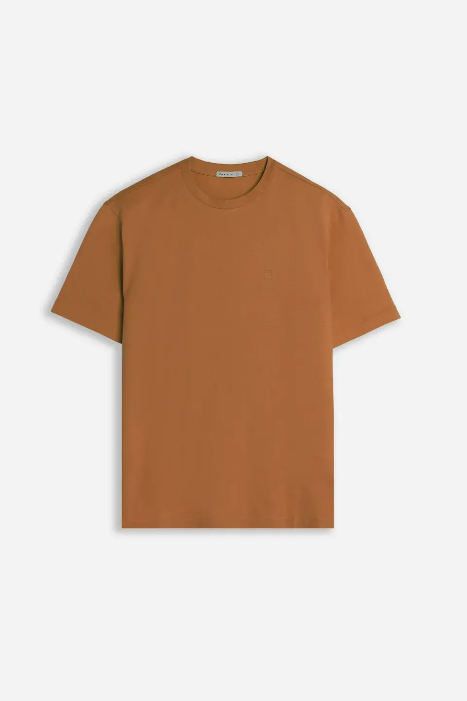Sonny Bono t-shirt girocollo basic cognac