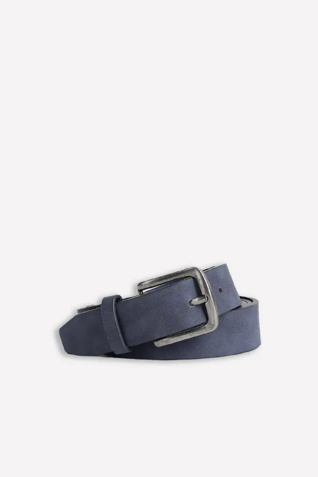 Sonny Bono Basic cintura effetto pelle blu