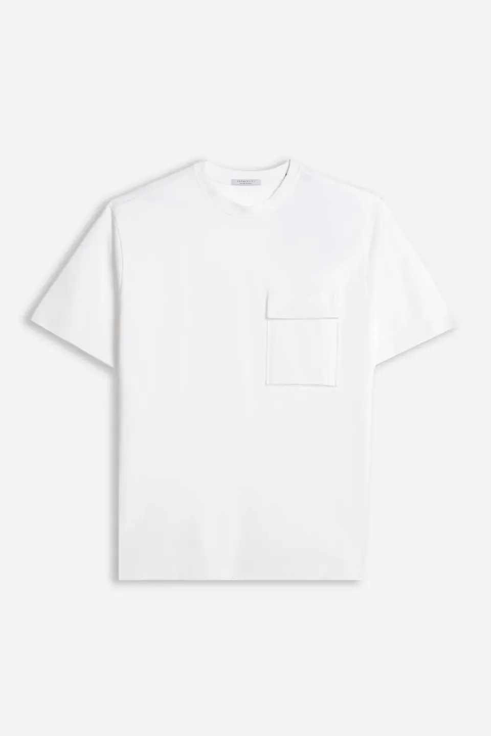 Sonny Bono t-shirt in piquet bianco 100% cotone