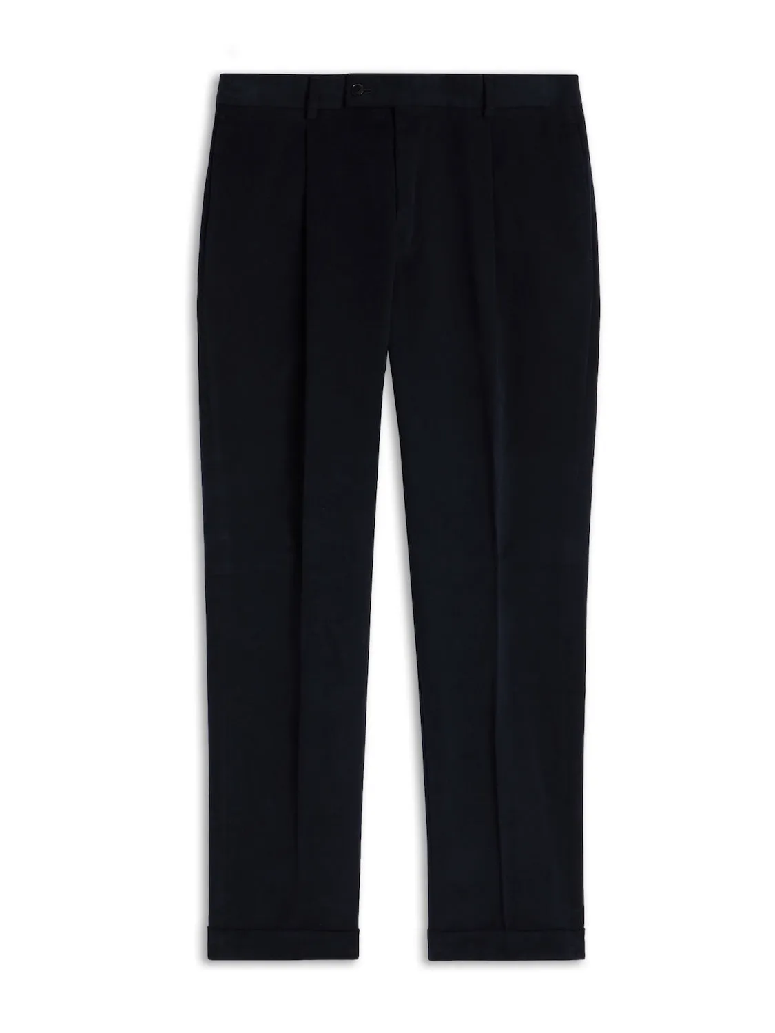 Caruso pantalone carrot fit cotone blu