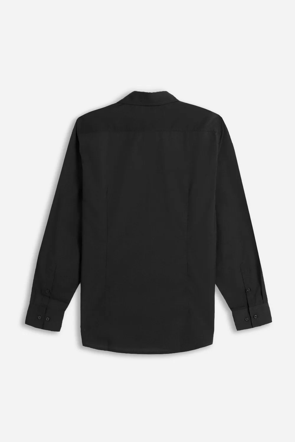 Sonny Bono Basic camicia nera collo italiano