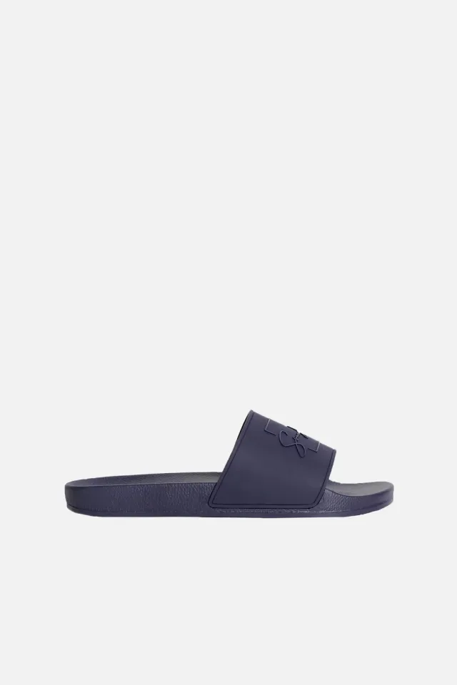 Sonny Bono ciabatta bleu logo 3D estiva