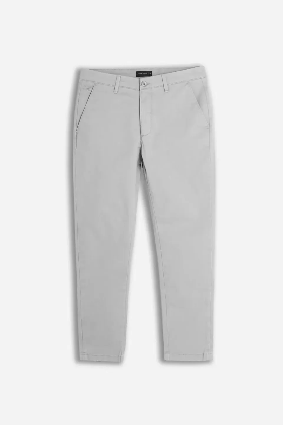 Sonny Bono Basic pantalone chino grigio perla uomo