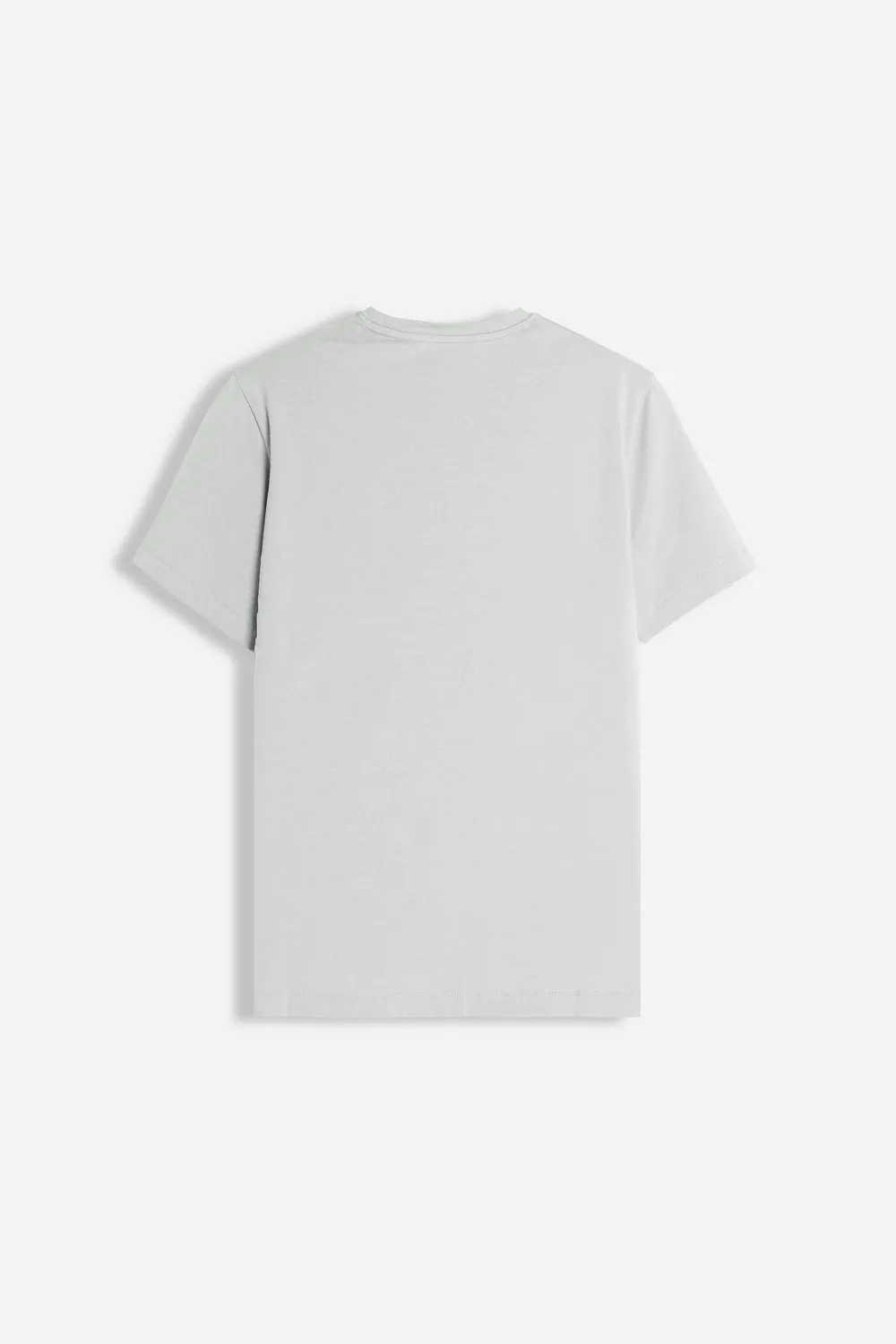 Sonny Bono t-shirt girocollo grigio stretch basic