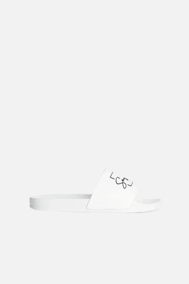 Sonny Bono Ciabatta con logo 3D bianca estiva