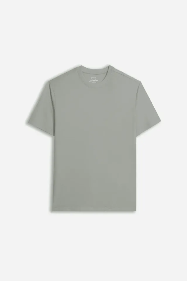 Sonny Bono t-shirt girocollo basic grigio scuro