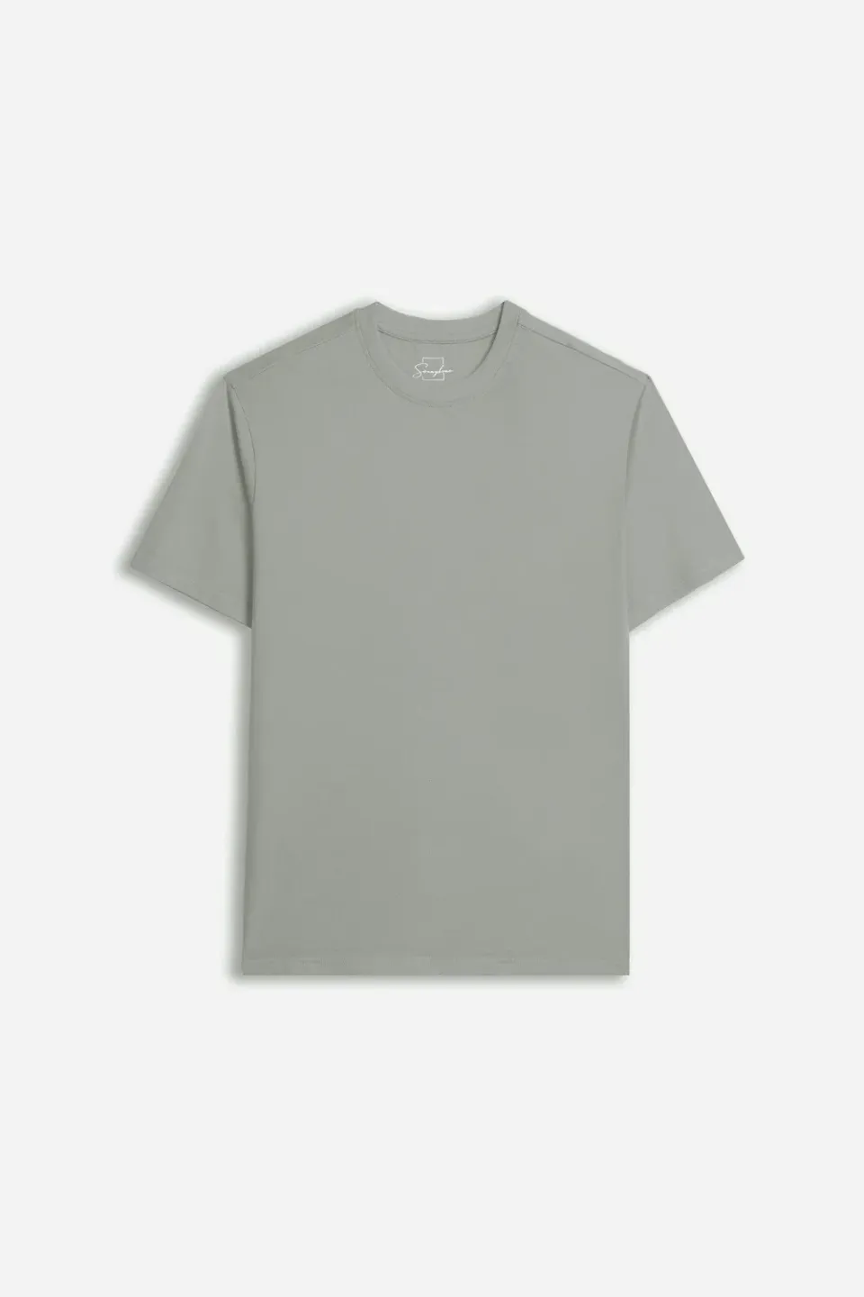 Sonny Bono t-shirt girocollo basic grigio scuro