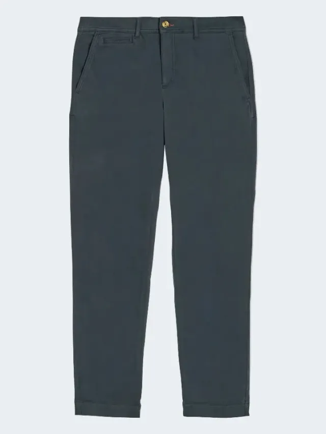 Sand Menswear Dilan chino slim blu navy stretch