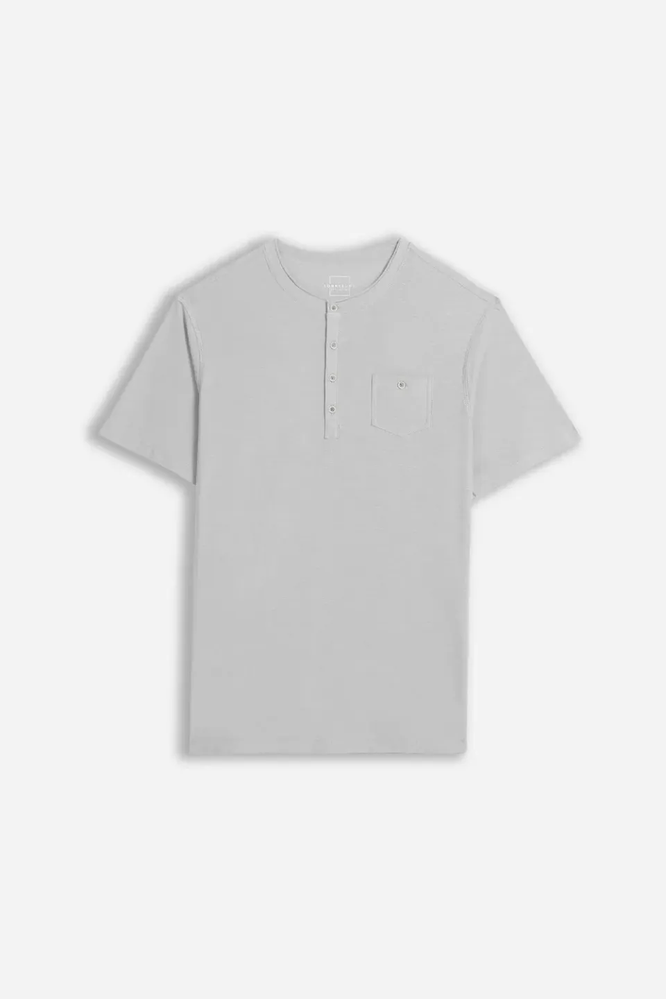 Sonny Bono Serafino T-Shirt Grigio Taschino Slub Cotone