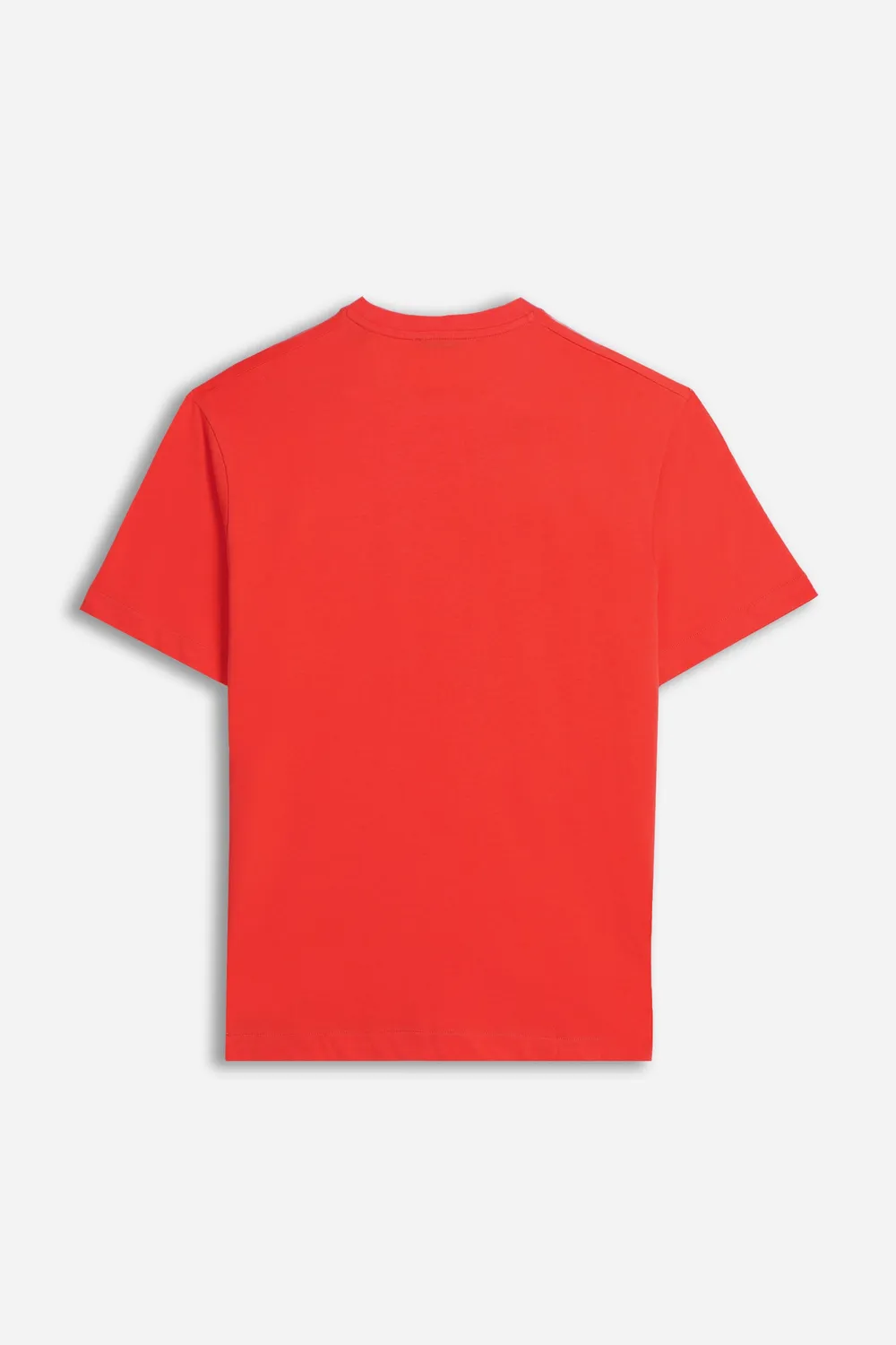 Sonny Bono Logo Stampato t-shirt rosso cotone morbido