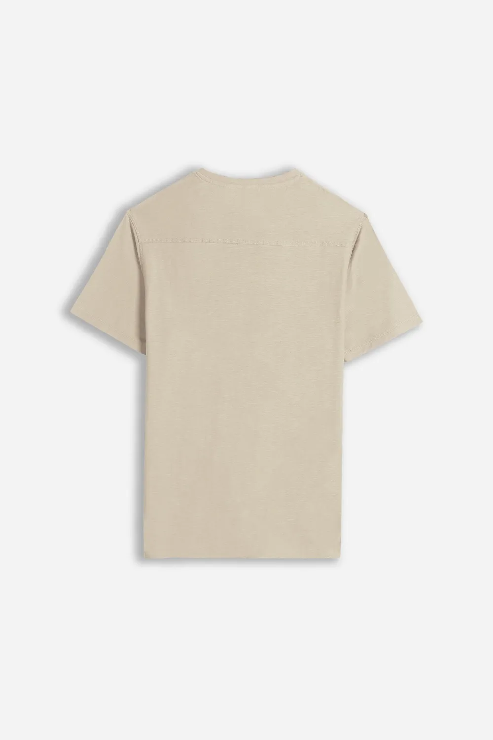 Sonny Bono Serafino T-Shirt Beige Chiaro Taschino Slub