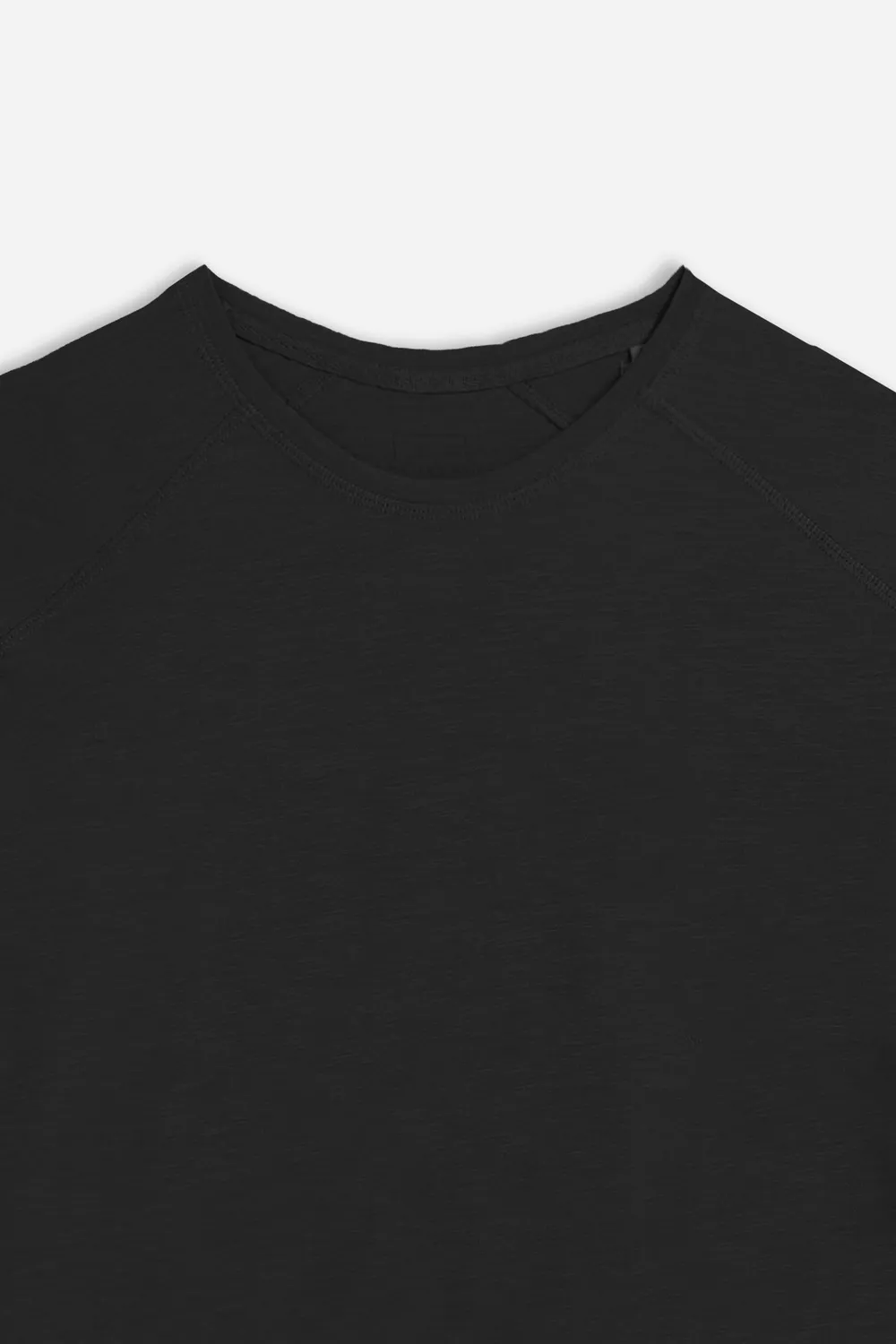 Sonny Bono Basic Slub Girocollo T-Shirt Nero